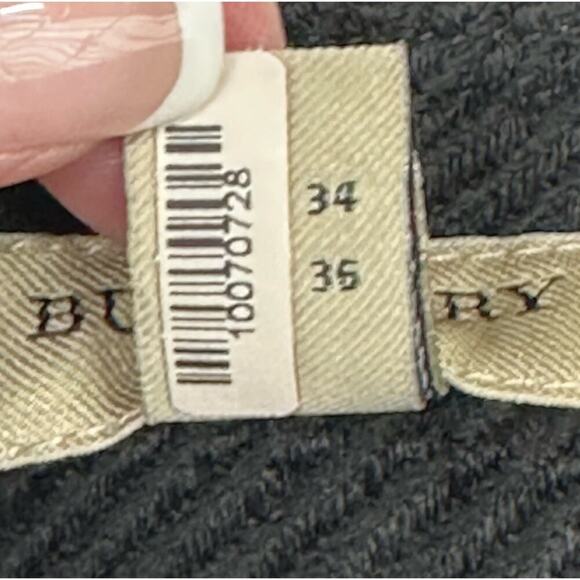 Burberry | Wool Mini Skirt | Black | Size 4 US - Picture 8 of 16